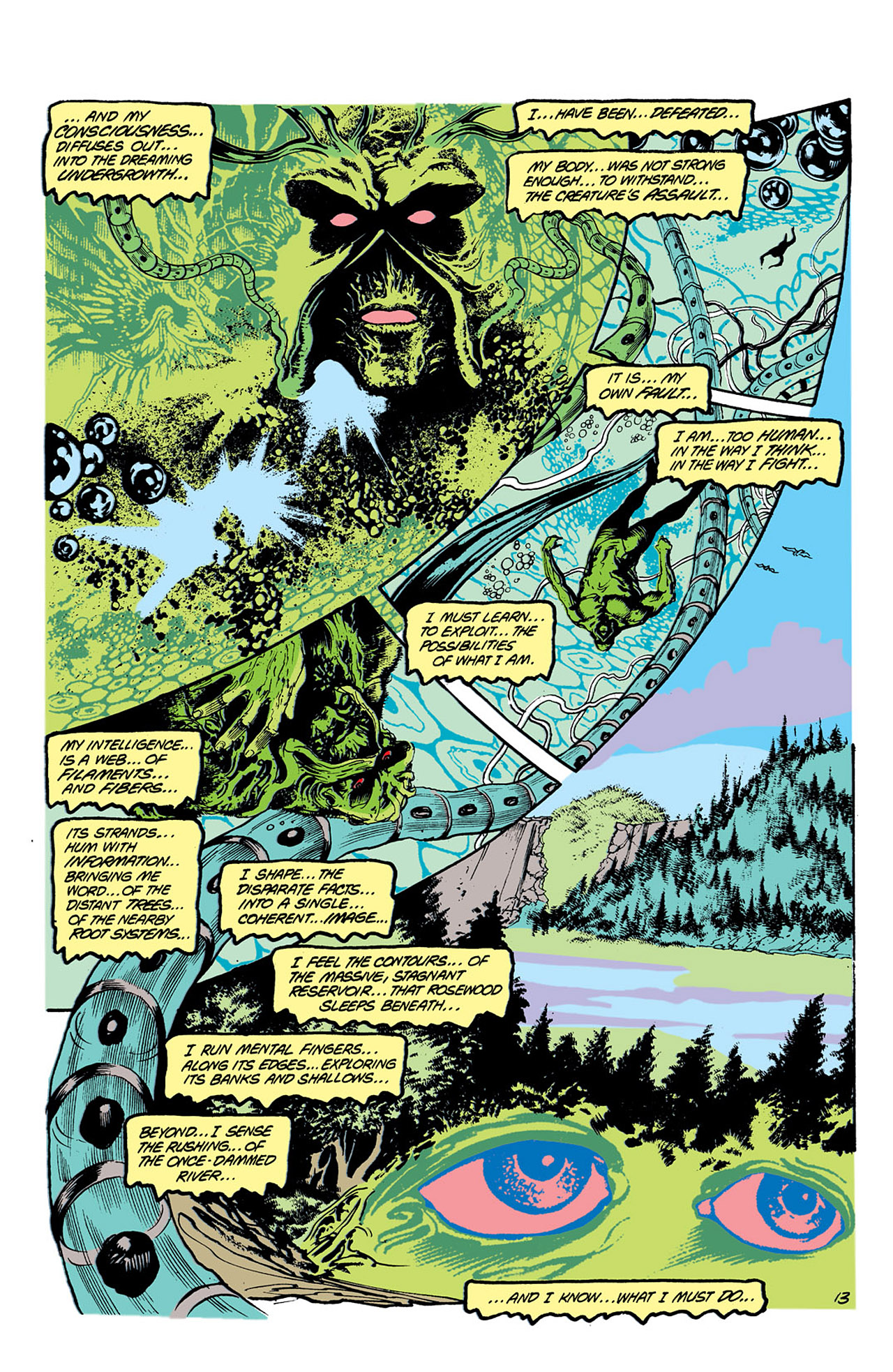 Read online Swamp Thing (1982) comic -  Issue #39 - 13