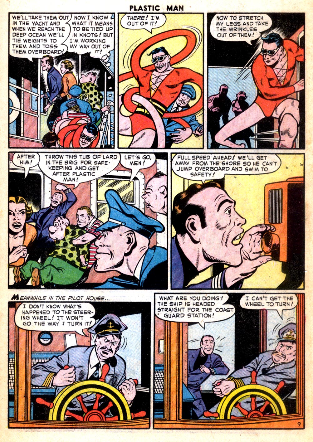 Read online Plastic Man (1943) comic -  Issue #54 - 11