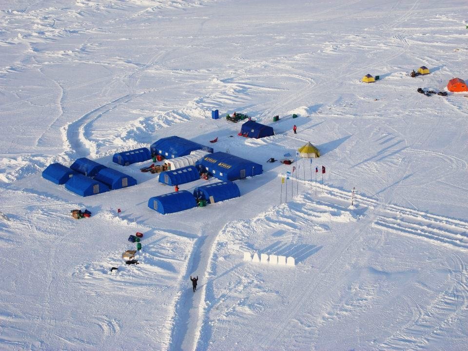 Ultima Thule Barneo Ice Camp, a russian North Pole seasonal camp and