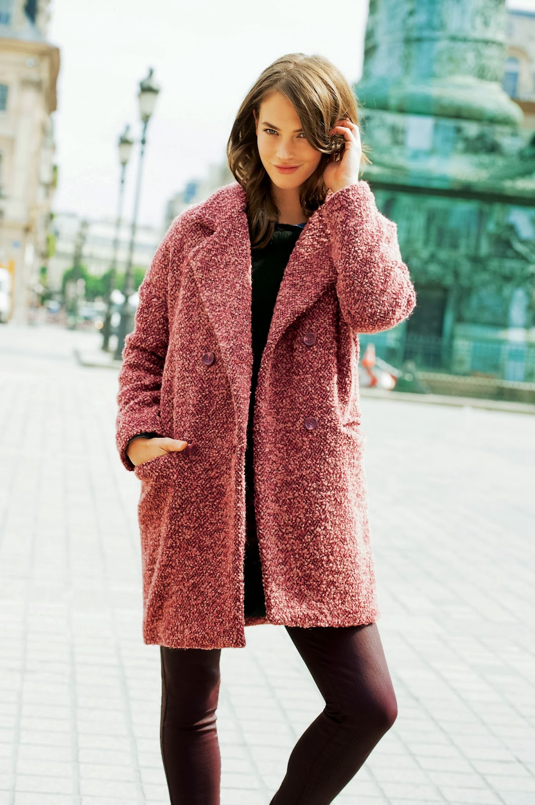 frumpy to funky: Tickled Pink in a new Winter Coat