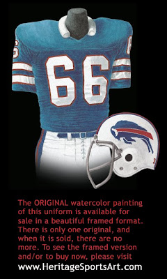 Buffalo Bills 1975 uniform