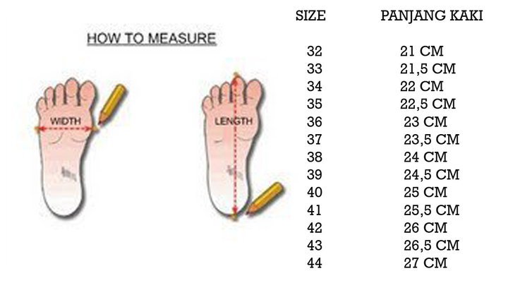 Cara Menghitung Ukuran Sepatu Safety - IMAGESEE