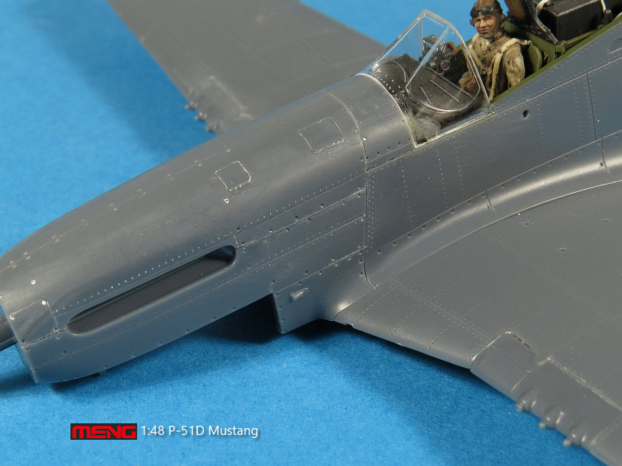 Meng Model LS-009 1/48 North American P-51D Mustang Fighter “Yellow Nose” Meng Model LS-009 1/48 North American P-51D Mustang Fighter “Yellow Nose”