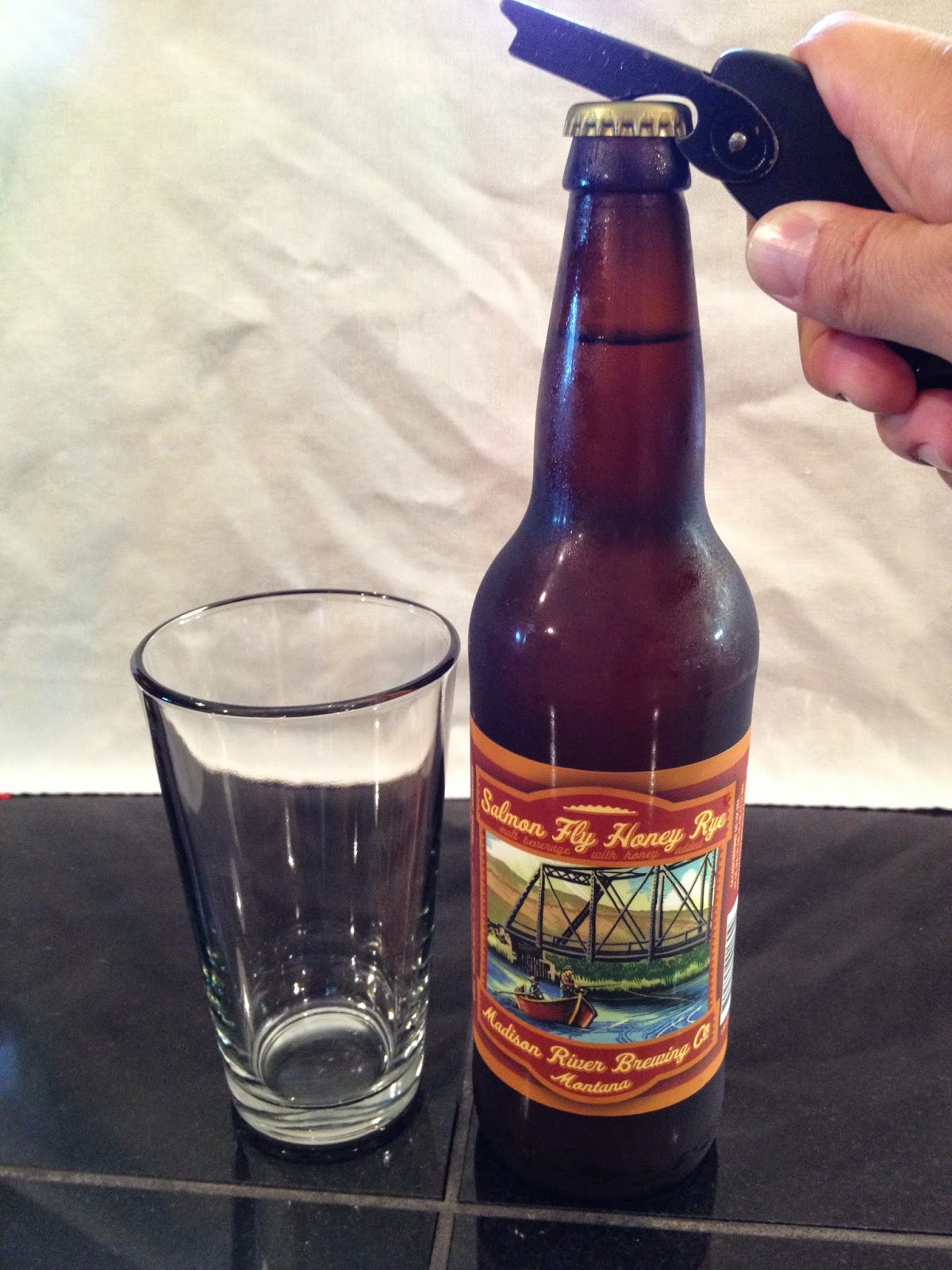 NorCal Beer Blog Madison River Brewing Company Salmon Fly Honey Rye