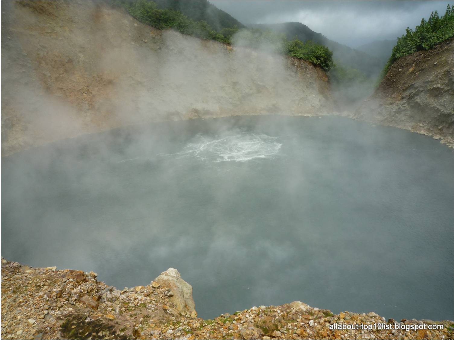 The amazing world of top10 Hiking, Boiling Lake, Dominica