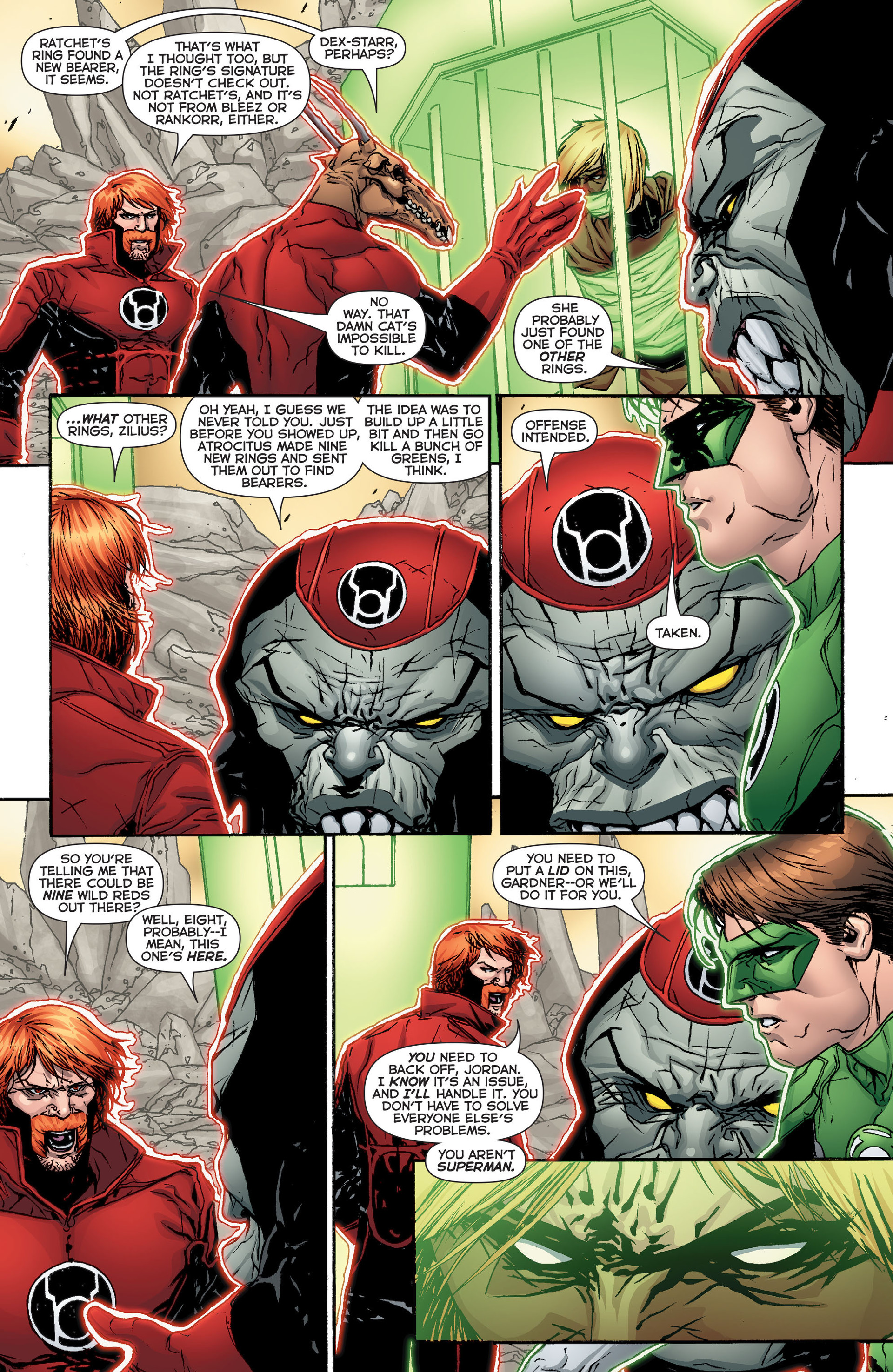 Read online Green Lantern (2011) comic -  Issue #28 - 37