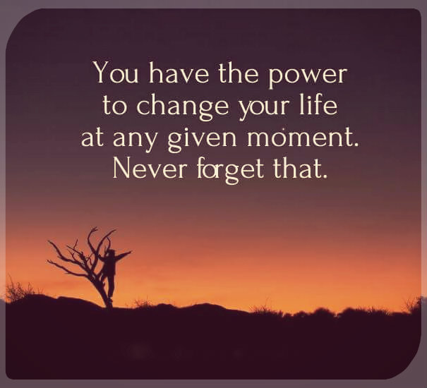 Love Your Life: You have the power