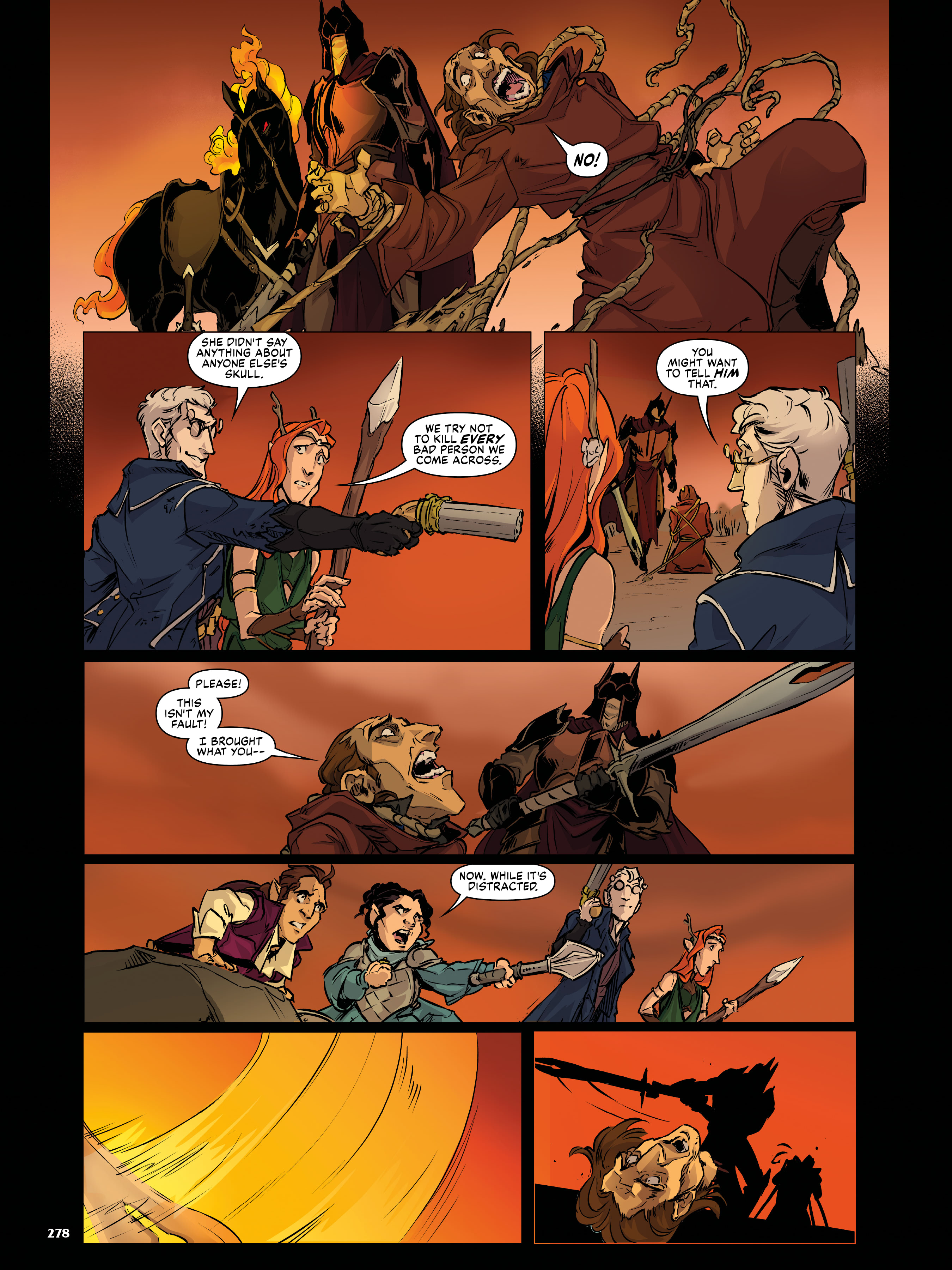 Read online Critical Role Vox Machina Origins comic -  Issue # (2019) _TPB Library Edition (Part 3) - 79