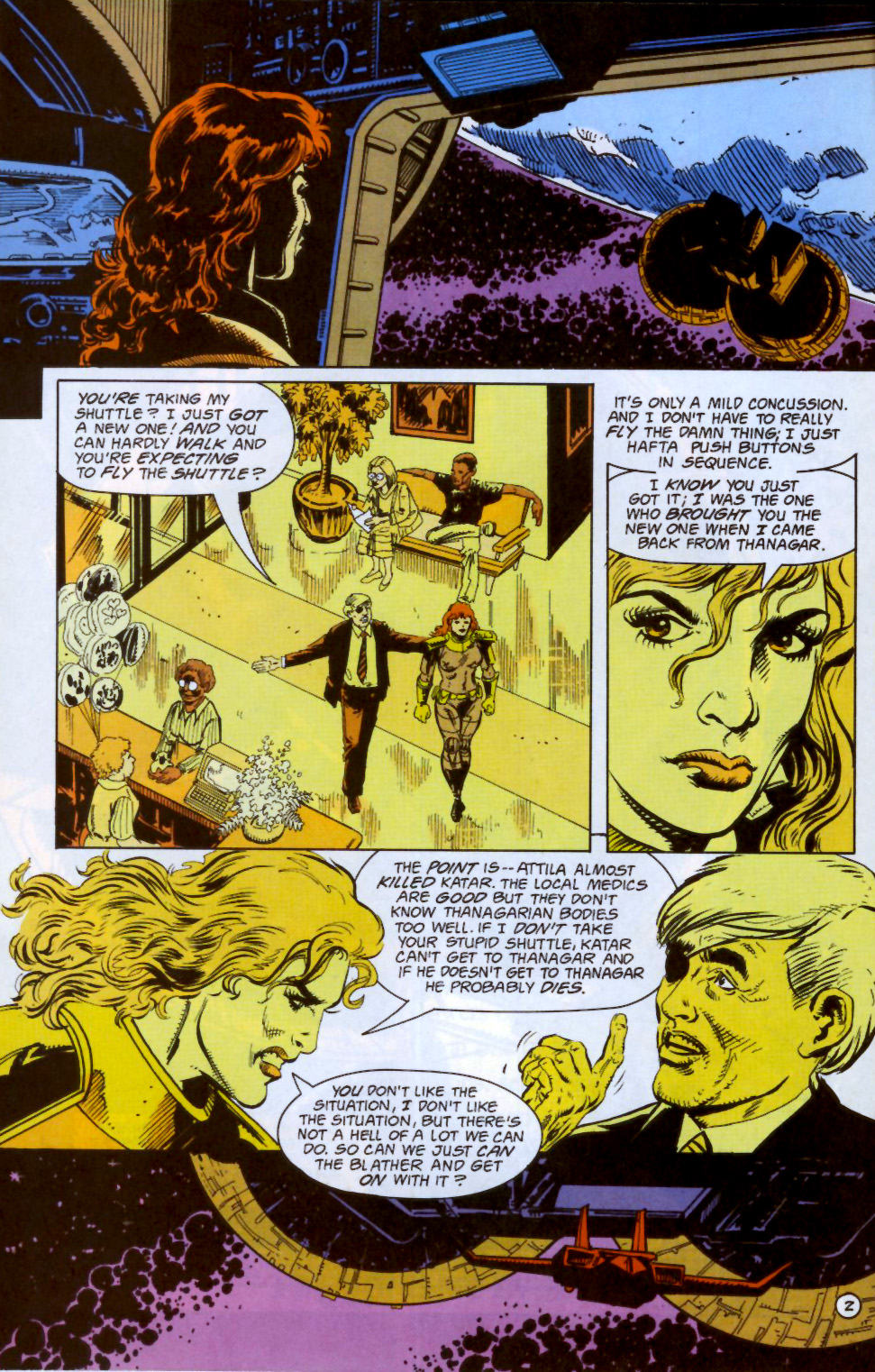 Read online Hawkworld (1990) comic -  Issue #20 - 3