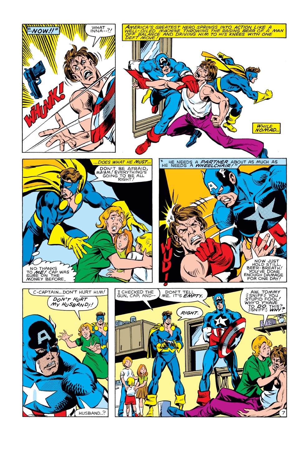 Read online Captain America (1968) comic -  Issue #284 - 8