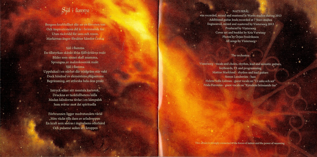 Cries From The Quiet World Vintersorg Naturbal