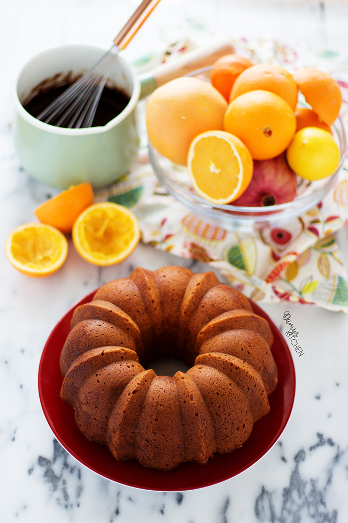 PORTAKALLI BUNDT KEK VE ÇİKOLATA SOS (VIDEO) Damy�s Kitchen