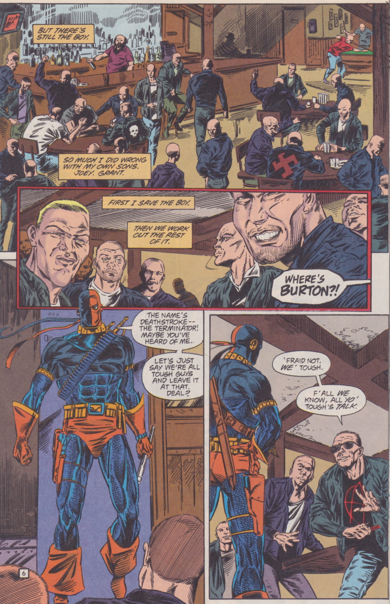 Read online Deathstroke (1991) comic -  Issue #22 - 7