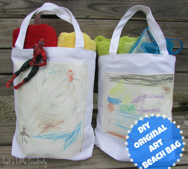 Art Beach Bag- PLUS a Martha Stewart's Favorite Crafts for Kids ...