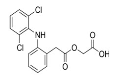 Structure of Aceclofenac