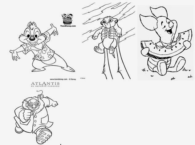 100 Dibujos para Imprimir Pack 8 | Descargar 100 Dibujos para Colorear