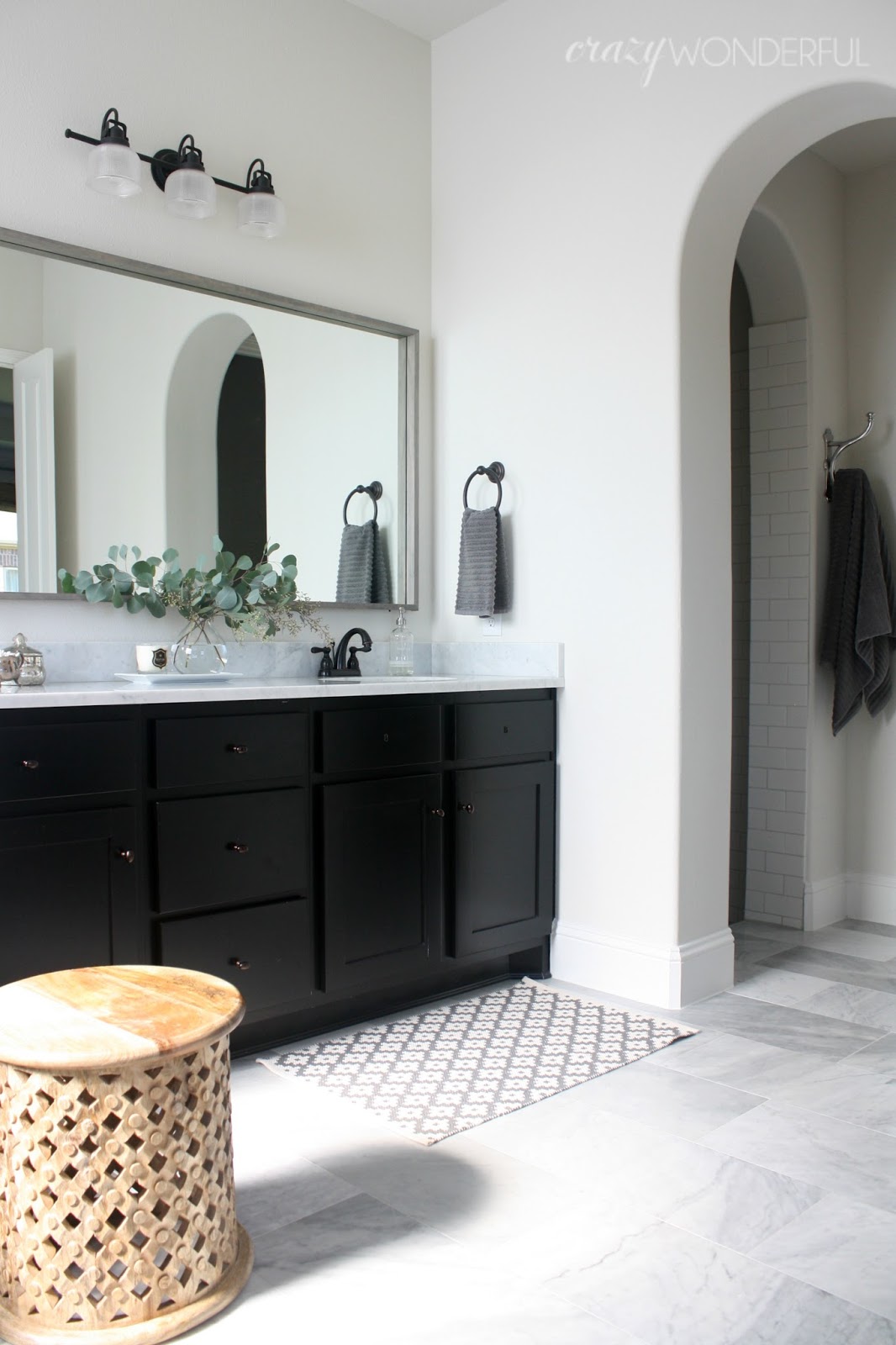 How To Fix A Boring Builder Grade Bathroom Crazy Wonderful
