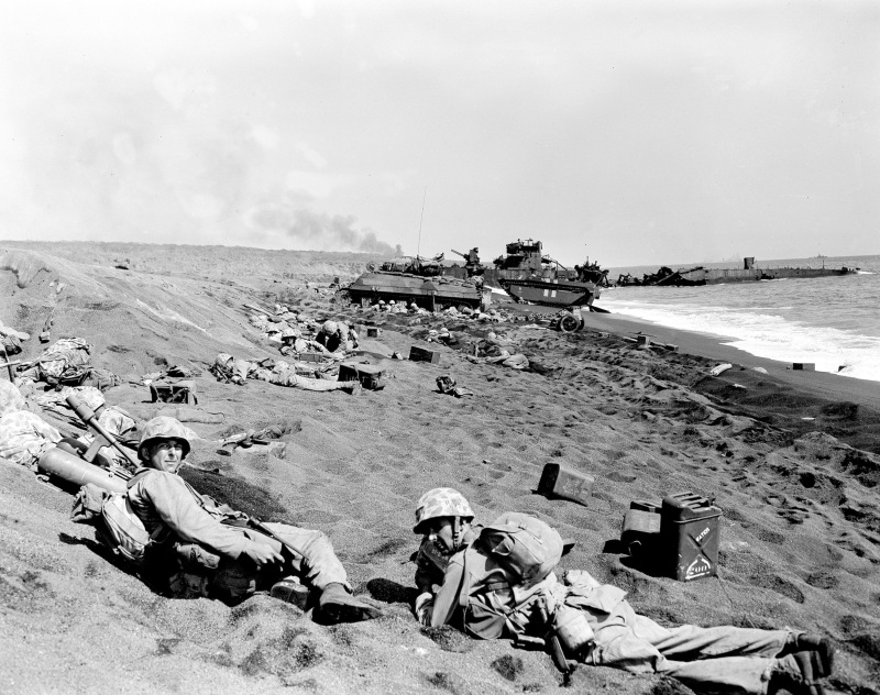 World War II in Pictures Iwo Jima Operation Detachment