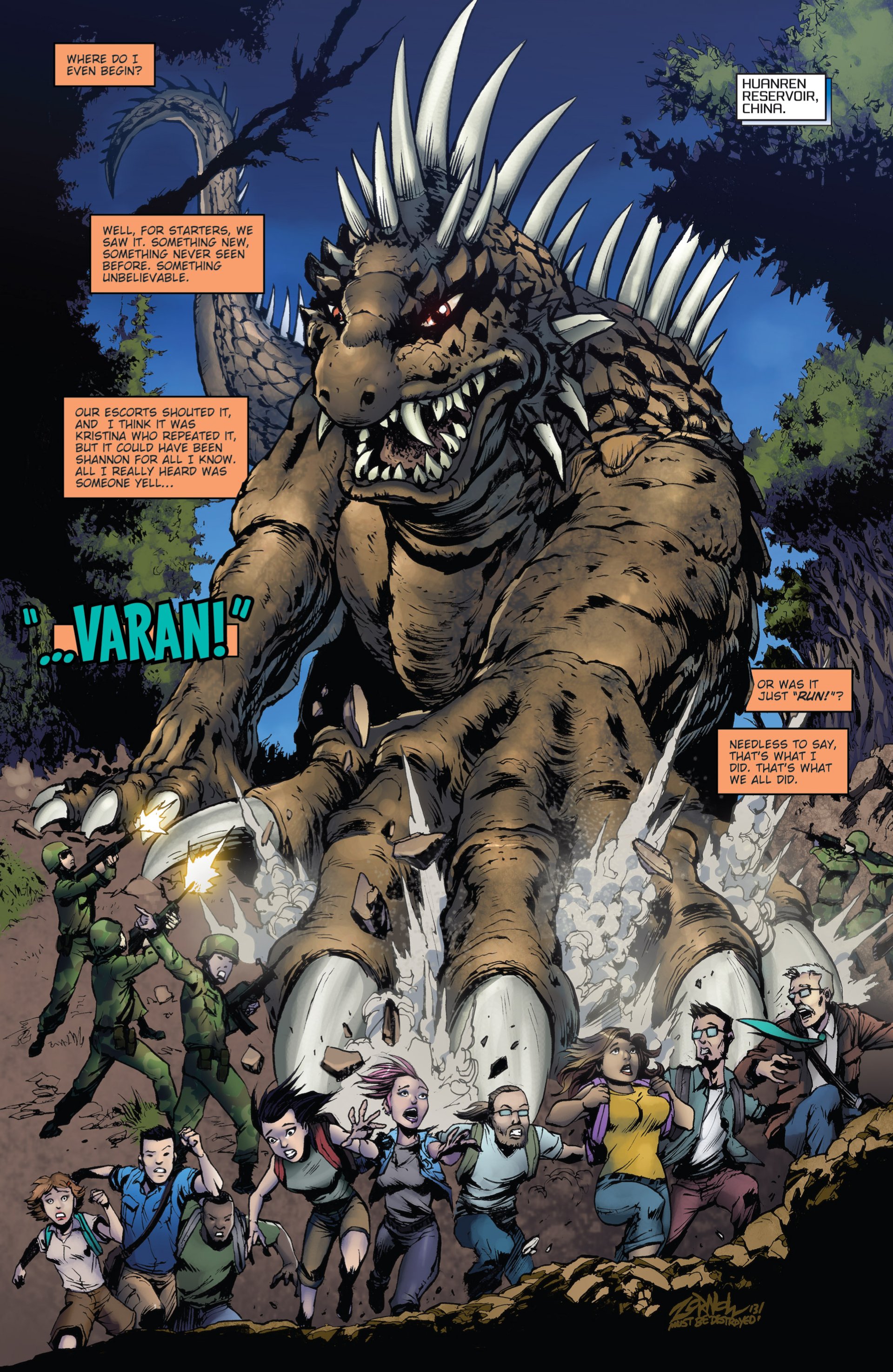 Read online Godzilla: Rulers of Earth comic -  Issue #5 - 3
