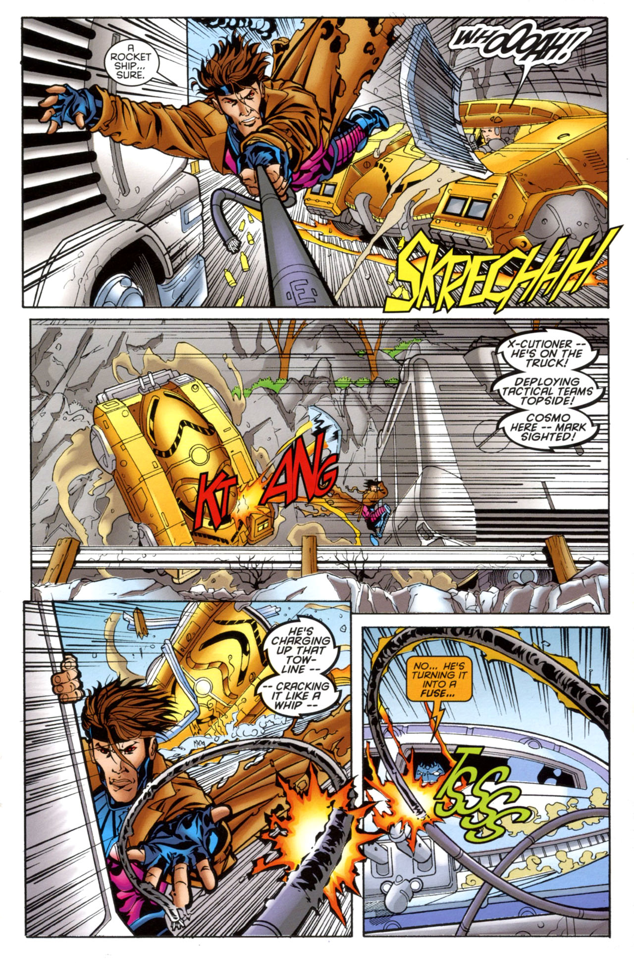 Read online Gambit (1999) comic -  Issue #1 (Marvel Authentix) - 33