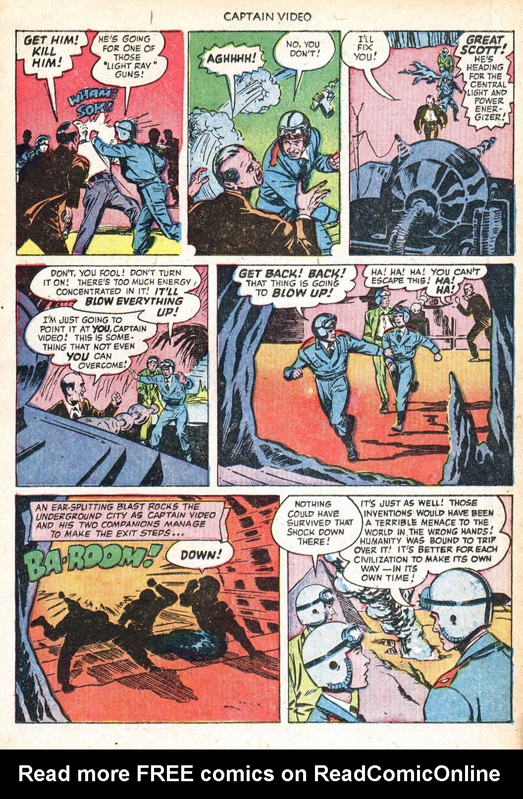Read online Captain Video comic -  Issue #1 - 15