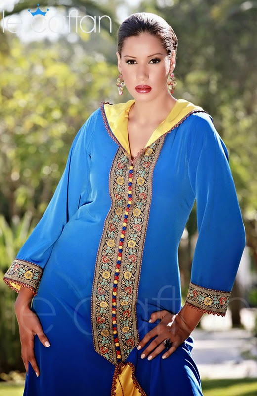 Djellaba Femme Marocaine Haute Couture & Traditionnelle - Collection 2014-2015 | LE CAFTAN