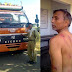 रांपी लगाकर अज्ञात लुटेरों ने लूटा ट्रक 