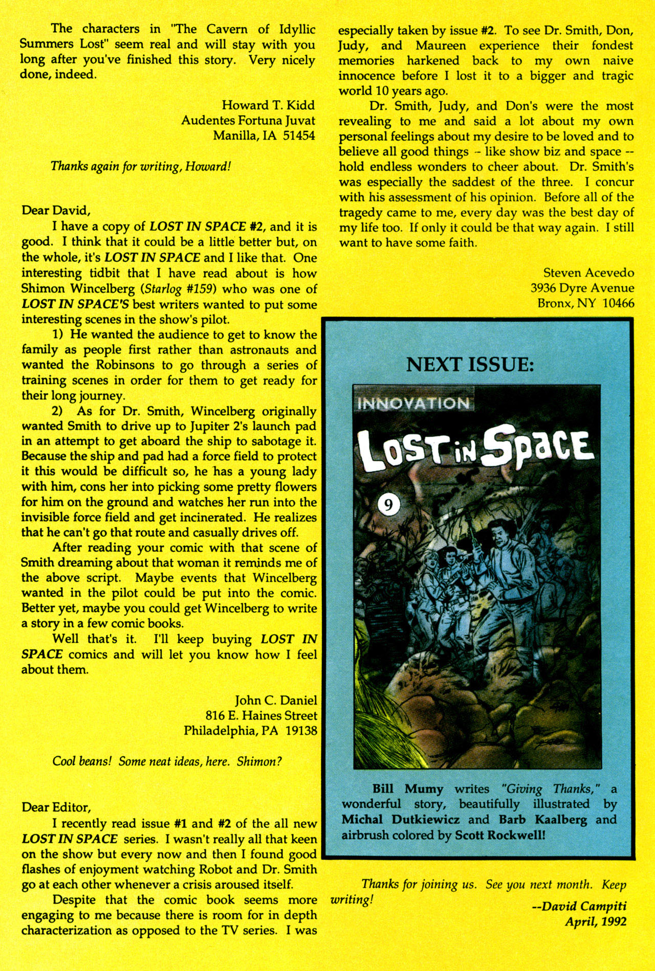 Read online Lost in Space (1991) comic -  Issue #8 - 31