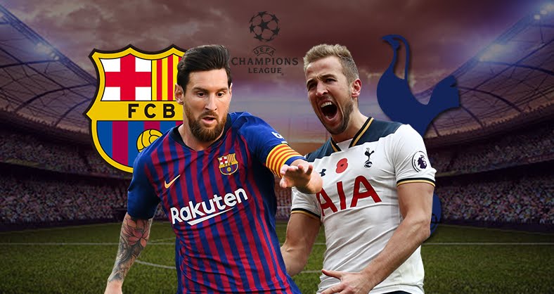 DIRETTA Barcellona Tottenham Streaming Rojadirecta Gratis.