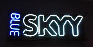SKYY BLUE Neon Sign - US$119 including shipping fee worldwide