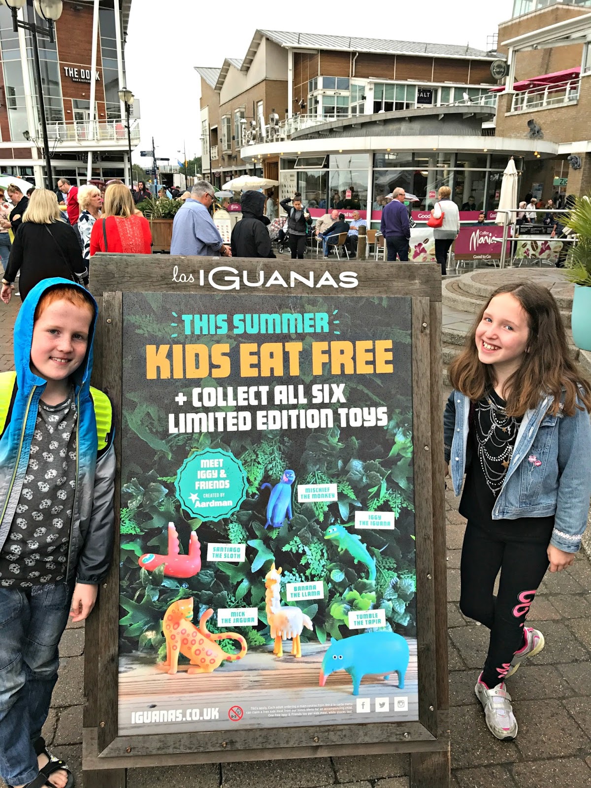 Review: Finding Iggy & Friends At Las Iguanas, Cardiff Bay | Mother