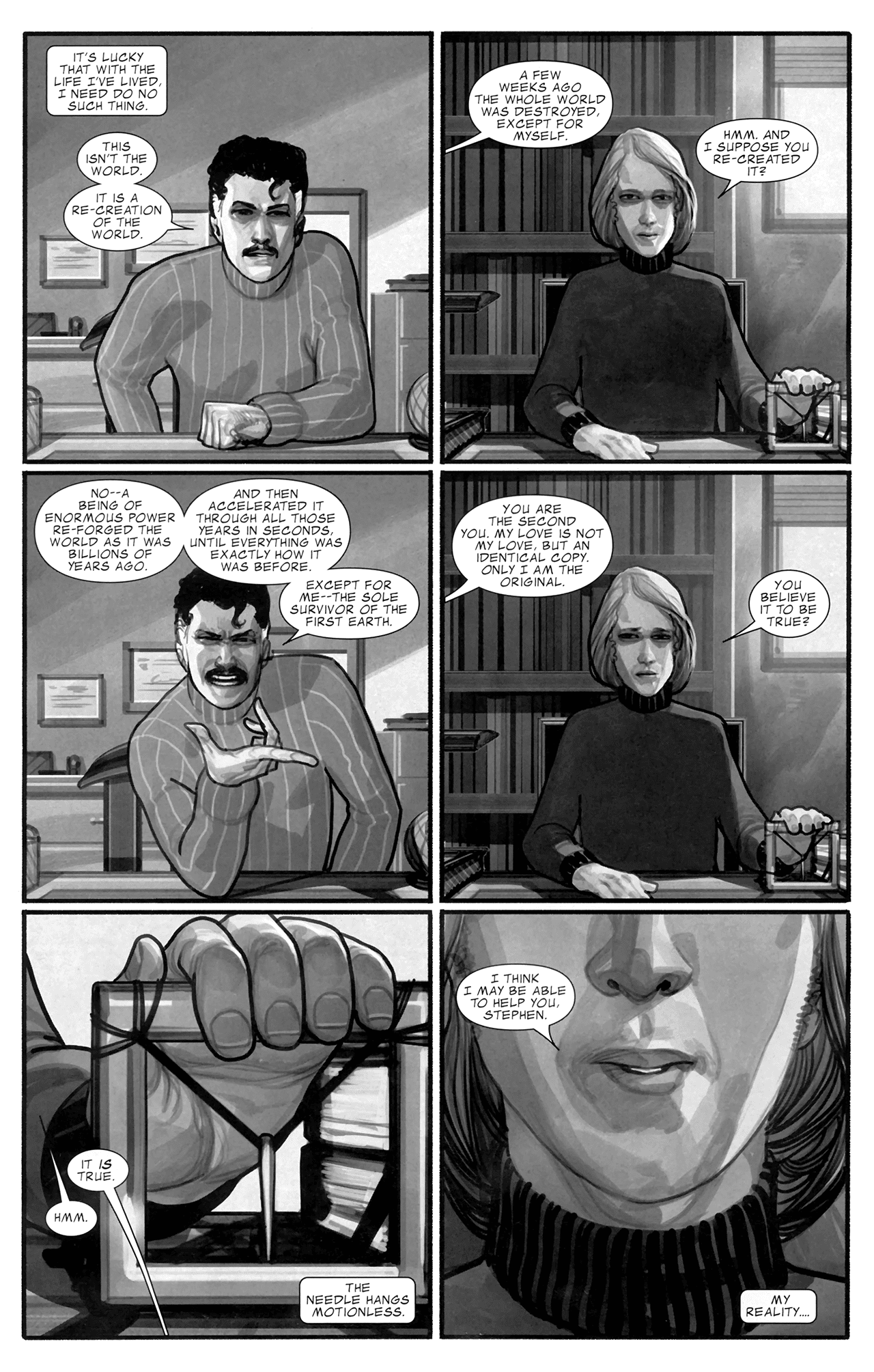 Read online The Mystic Hands of Dr. Strange (B&W) comic -  Issue # Full - 10