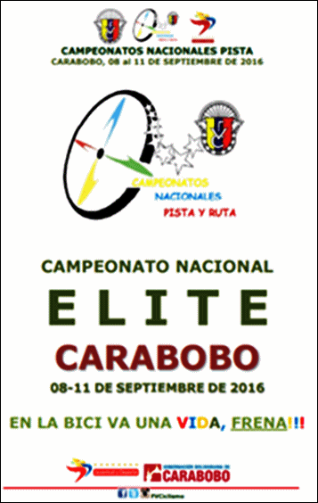 Campeonato Nacional de Pista Carabobo 2016