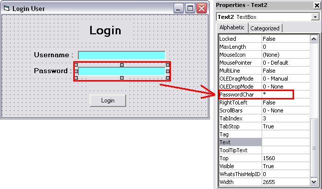 Cara Membuat Program Login Dengan Batasan Hak Akses Pada Pemrograman Visual Basic 6.0