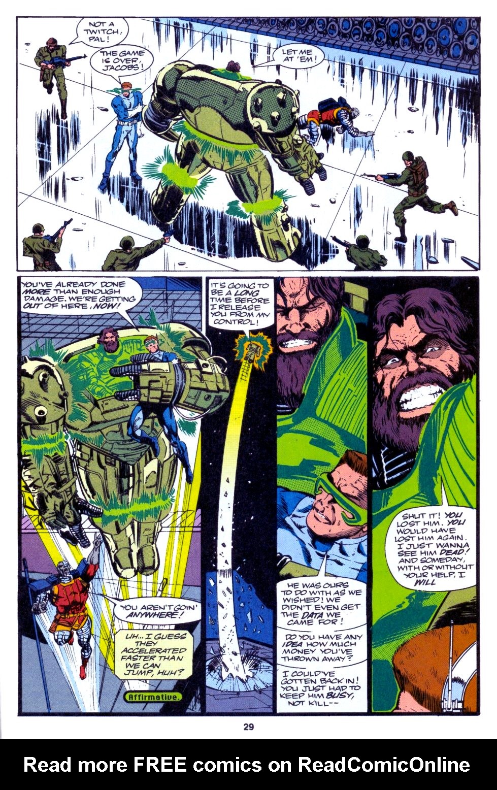 Read online Deathlok (1991) comic -  Issue #8 - 22