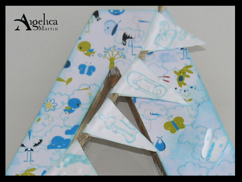 Letra decorada por angelica martin - haztuinvitacion.es