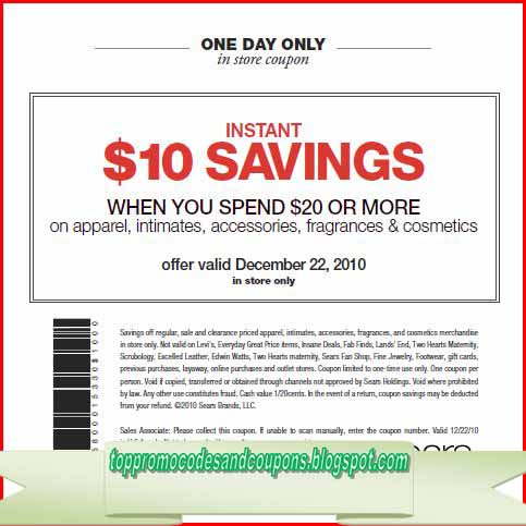 Free Promo Codes And Coupons 2020 Sears Coupons