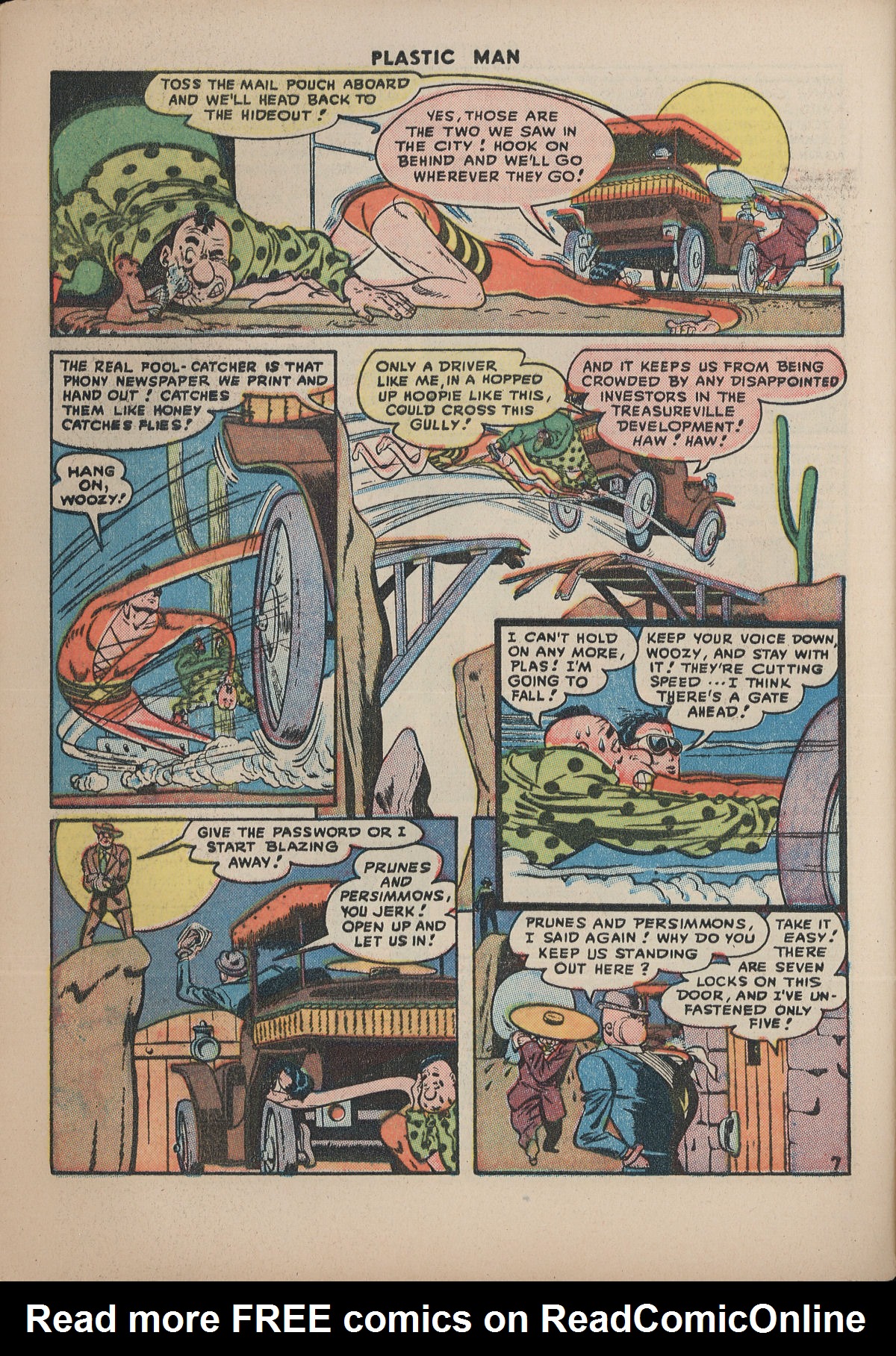 Read online Plastic Man (1943) comic -  Issue #11 - 42