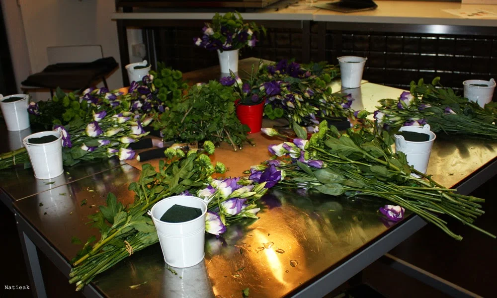 Lisianthus atelier florale Bouquet
