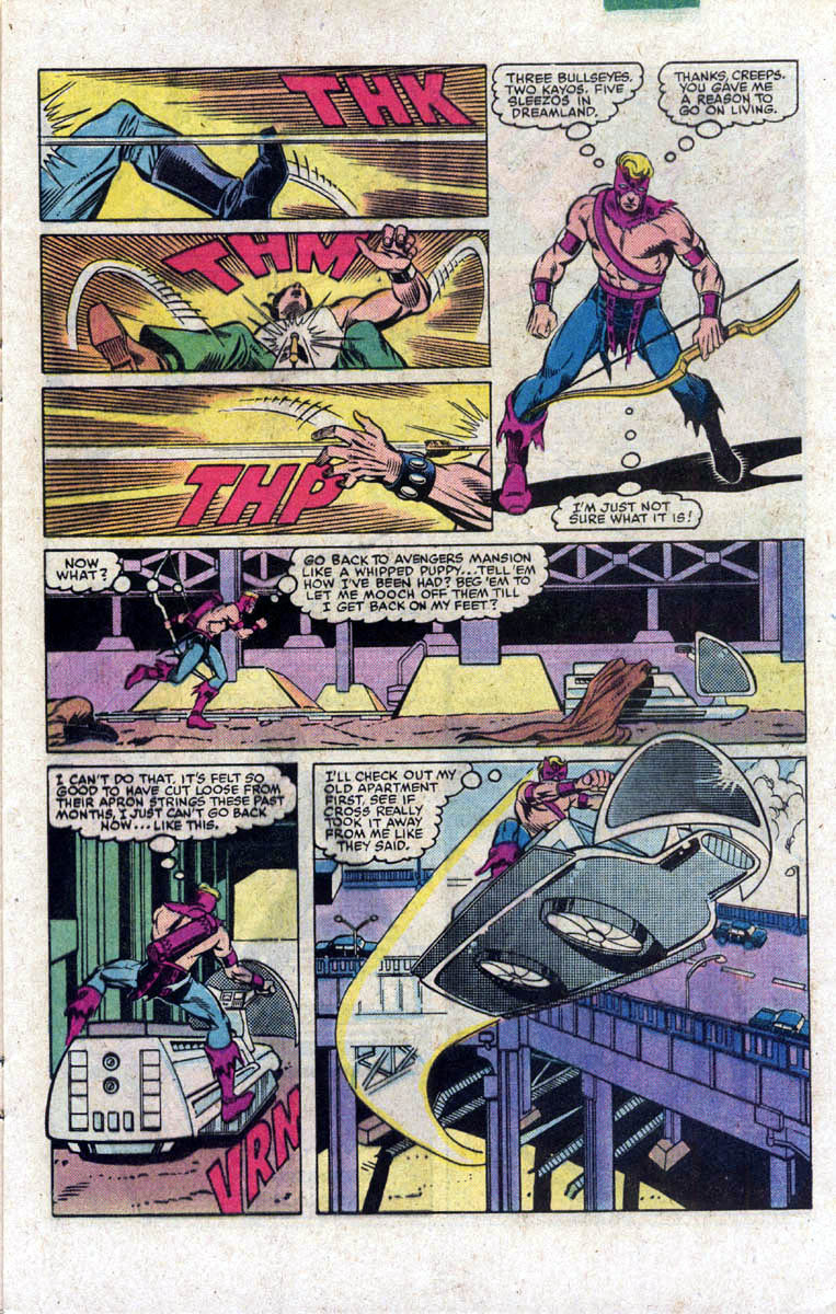 Read online Hawkeye (1983) comic -  Issue #2 - 7