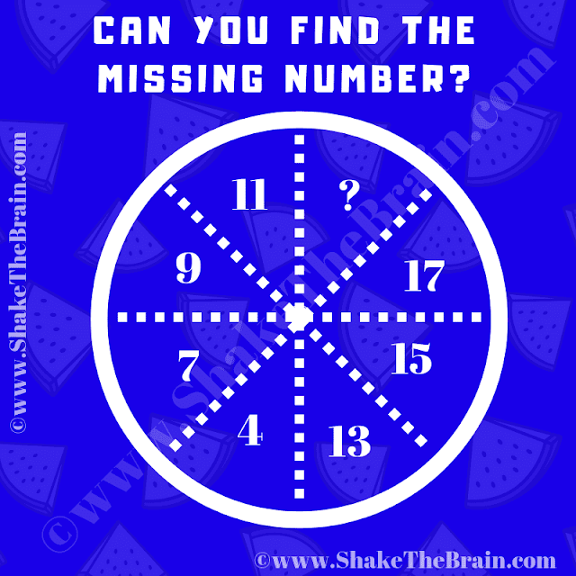 Number Maths Brain Teaser to Train your Brain