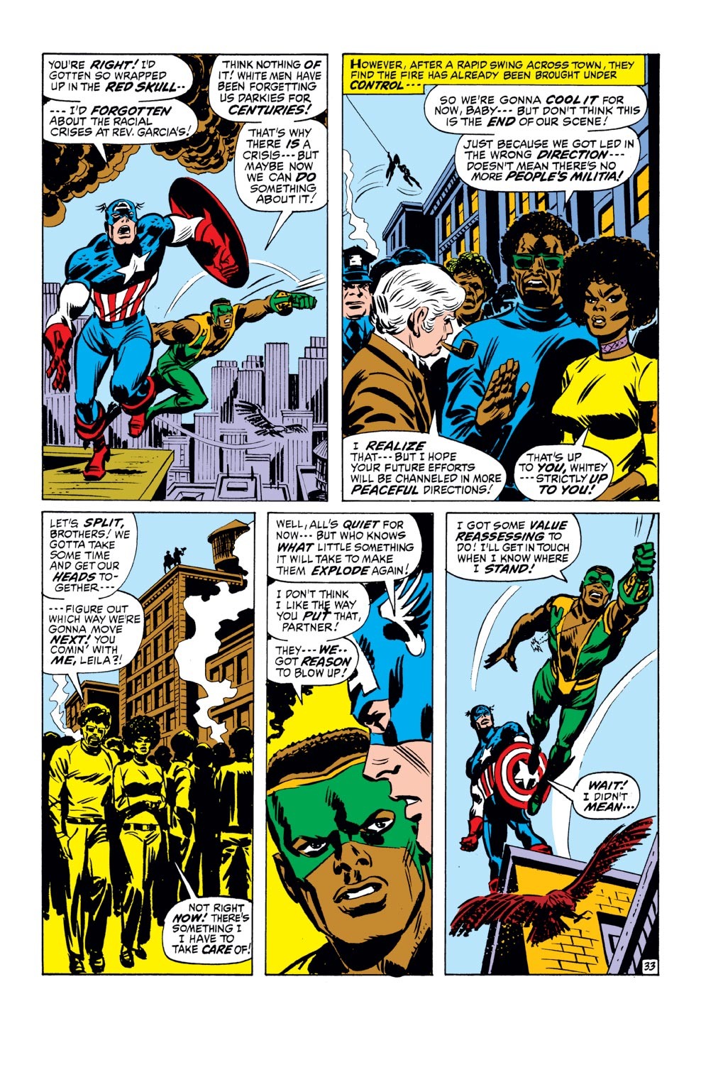 Read online Captain America (1968) comic -  Issue #143 - 34