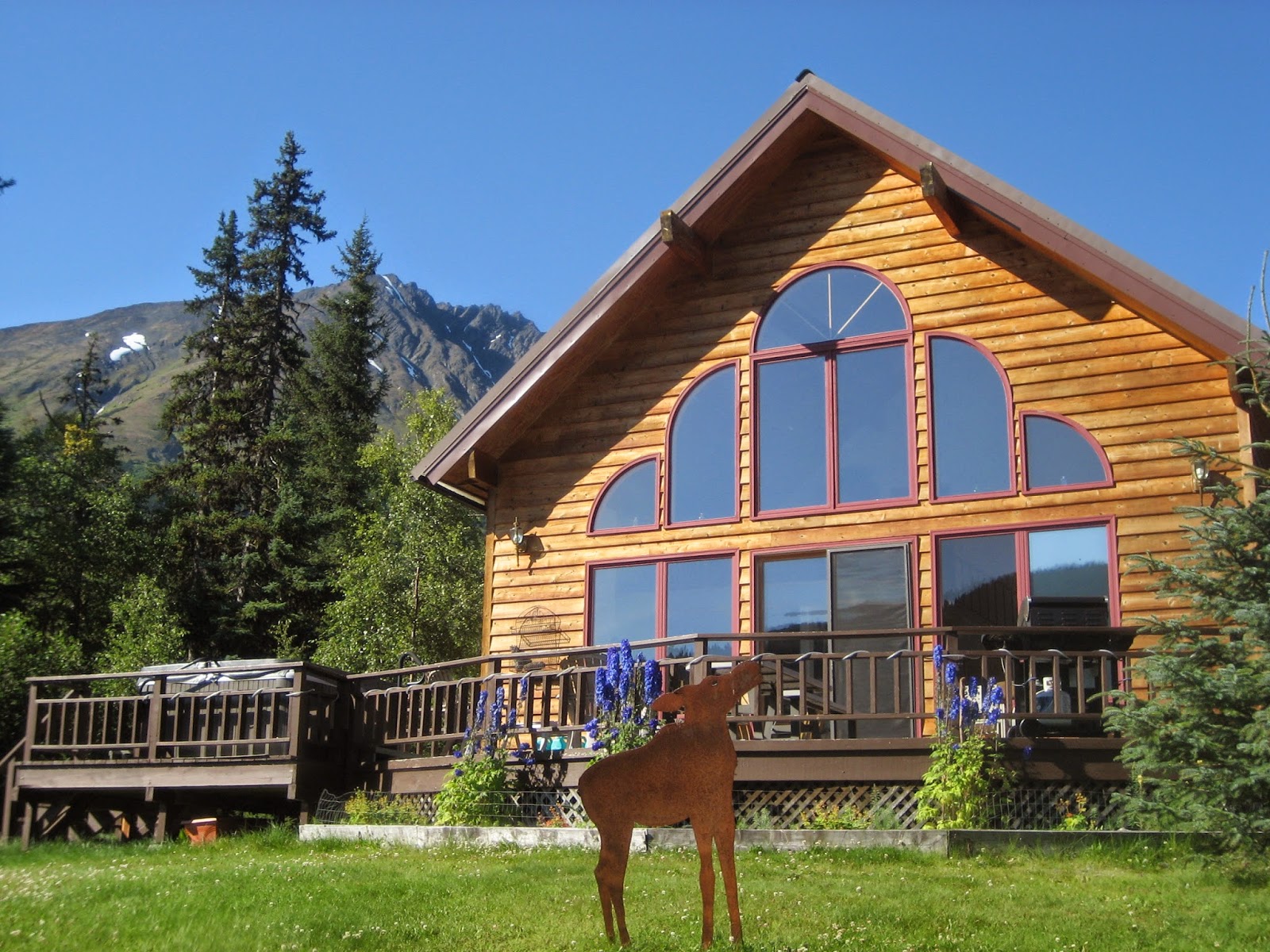 Wild Rose ChaletSpruce Moose ChaletsSpruce Moose Alaska Cabins Vacation