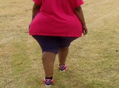 A South African Woman Whose Buttocks