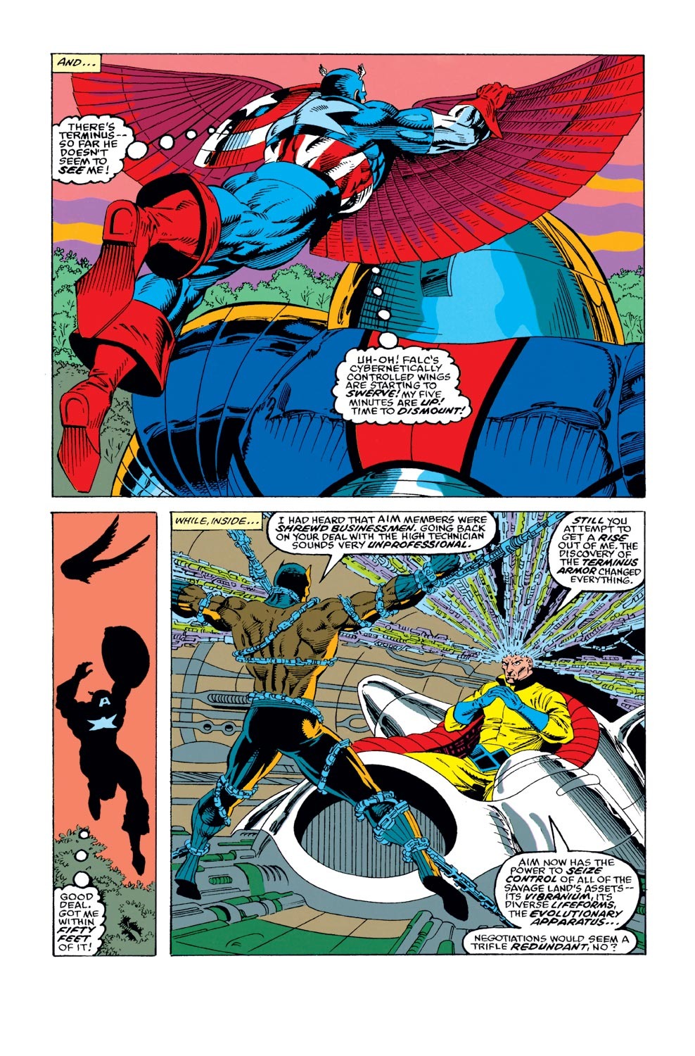 Captain America (1968) Issue #417 #366 - English 21