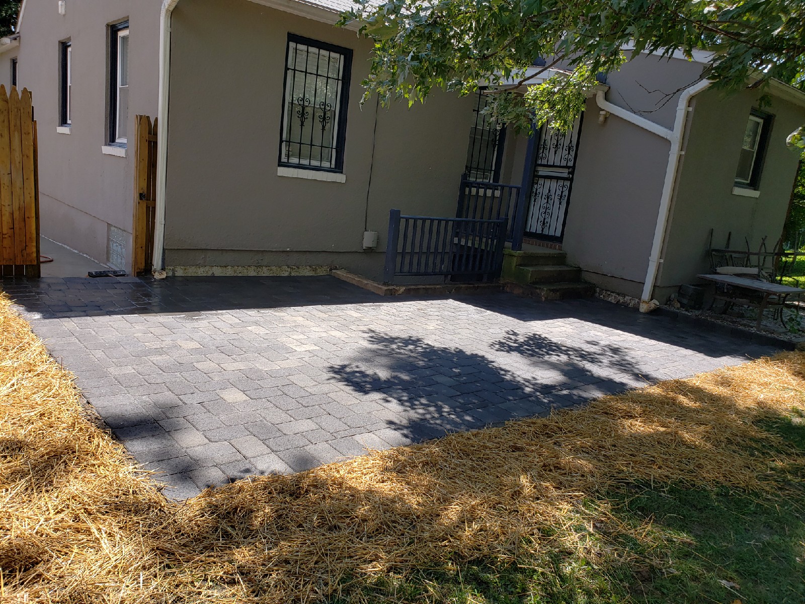 Custom Stoneworks & Design Inc. Paver Patio in Hamilton neighborhood