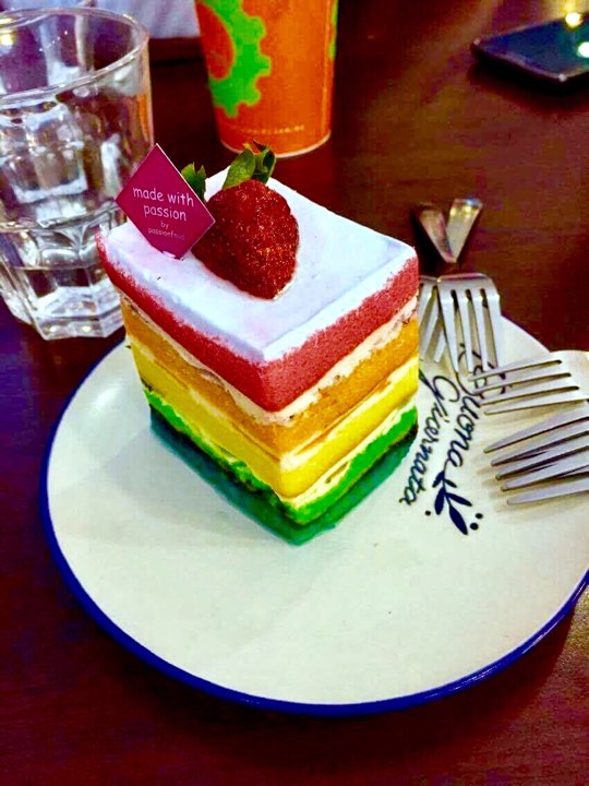 Delicious Food in Johor Bahru Rainbow Cake Passion Food Cafe & Bakery