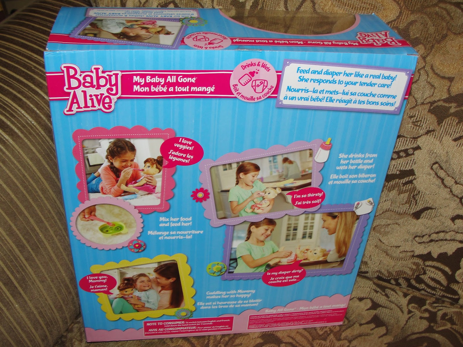 hasbro baby alive my baby all gone