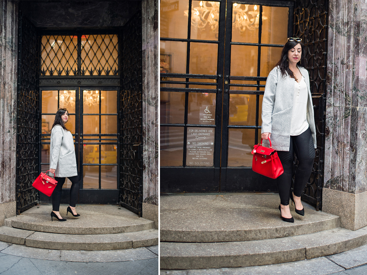 OOTD: A warm Early Spring work outfit :: Effortlessly with Roxy