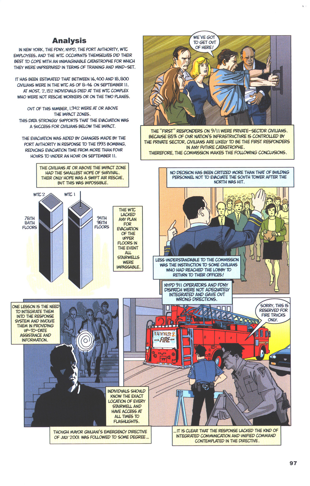 Read online The 9/11 Report comic -  Issue # TPB - 101